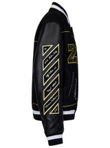 Off-White Varsity Bling Horseshoe Jacket - Women