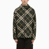 Burberry Check Pattern Hooded Jacket - Men