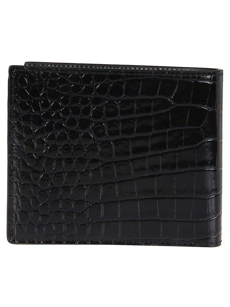 Tom Ford Printed Alligator Classic Bifold Wallet - Men