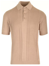 Brunello Cucinelli Cotton Knit Polo Shirt - Men