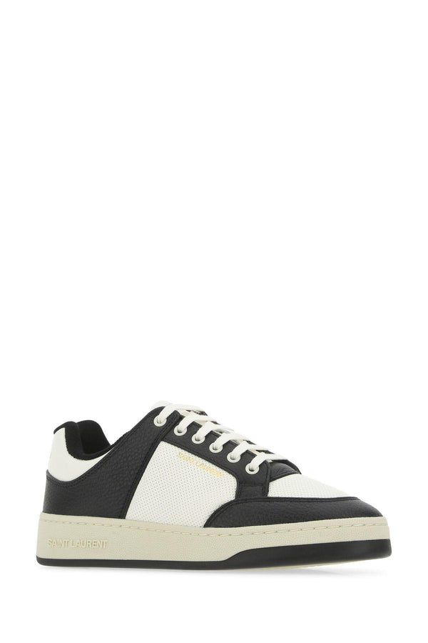 Saint Laurent Two-tone Leather Sl/61 Sneakers - Women