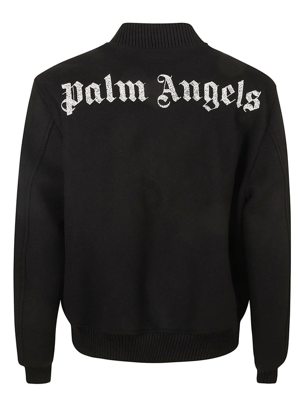 Palm Angels Monogram Varsity Bomber - Men