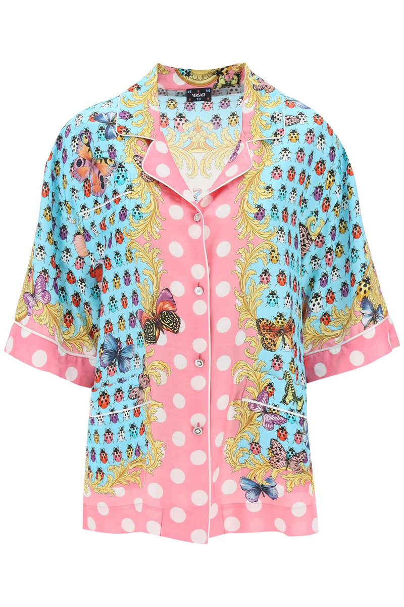 Versace Silk Blend Shirt - Women