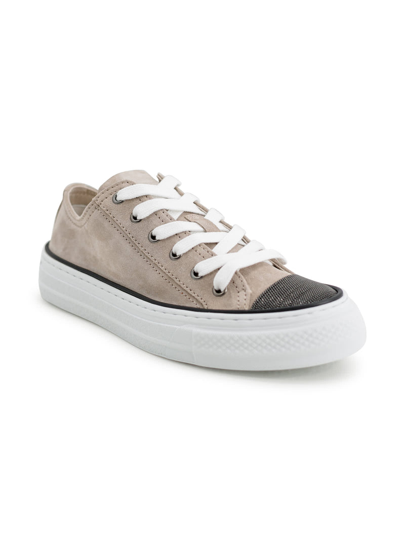 Brunello Cucinelli Monili-toecap Sneakers - Women