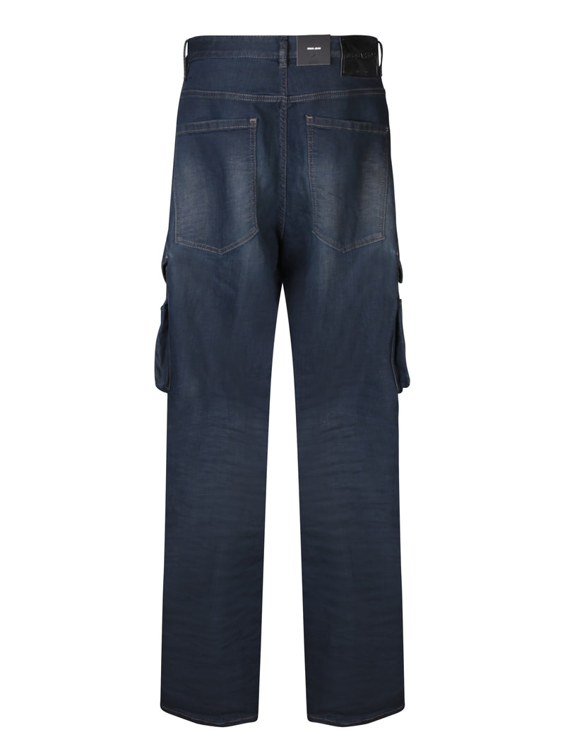 Dsquared2 Cargo Eros Blue Jeans - Women