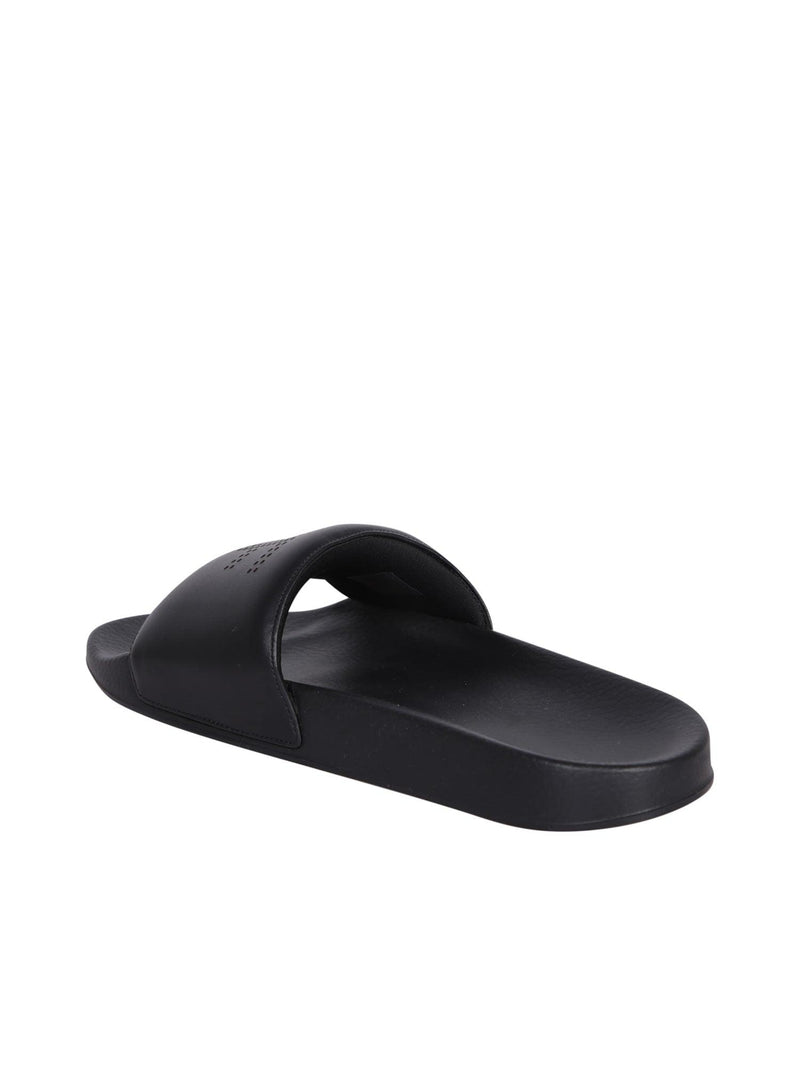 Tom Ford Slides Leather Sandals - Men - Piano Luigi