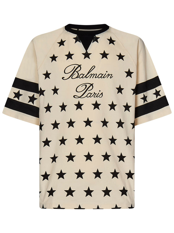 Balmain Signature Star T-shirt - Men