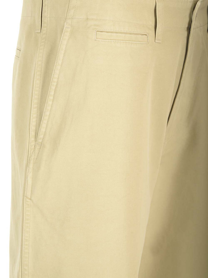 Burberry Wide Leg Chino Trousers - Men