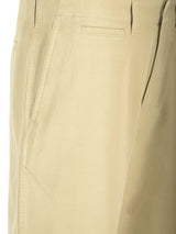 Burberry Wide Leg Chino Trousers - Men