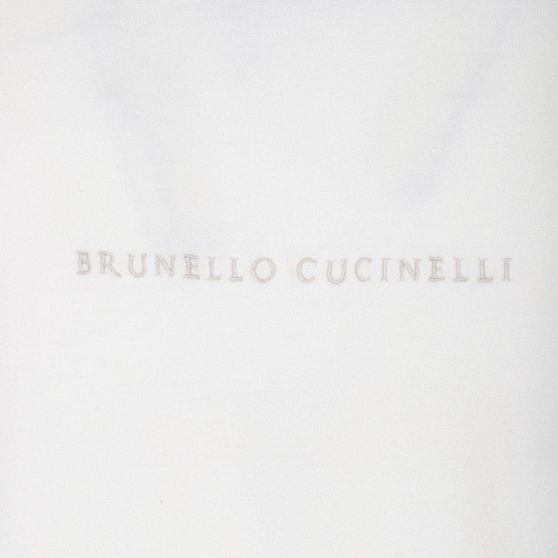 Brunello Cucinelli Logo Embroidered Crewneck Sweatshirt - Men