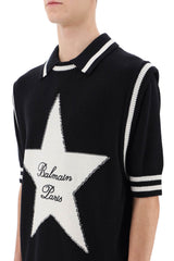 Balmain Vest With Star Intarsia - Men