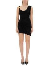 Versace Medusa 95 Mini Draped Dress - Women