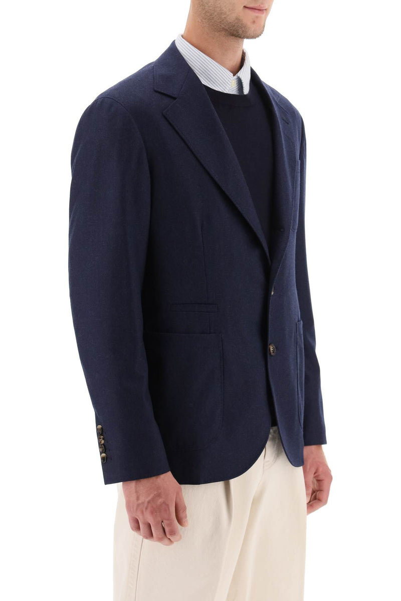 Brunello Cucinelli Single Breast Blazer Jacket - Men