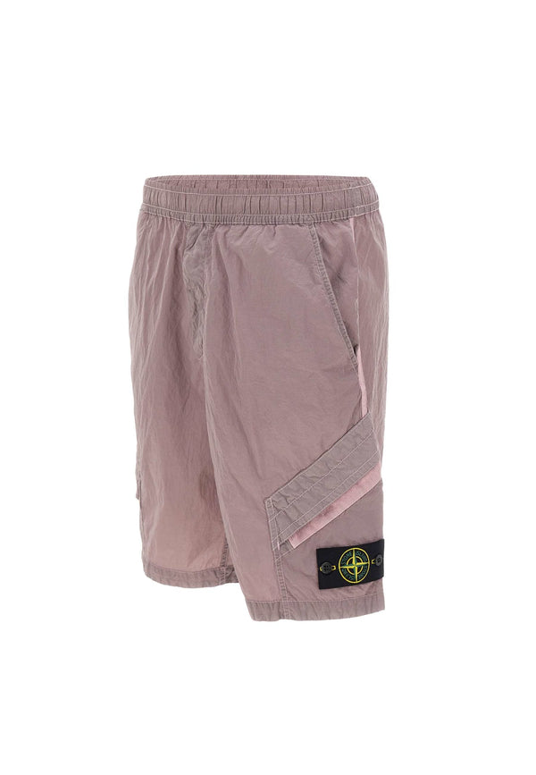 Stone Island Iridescent Nylon Shorts - Men