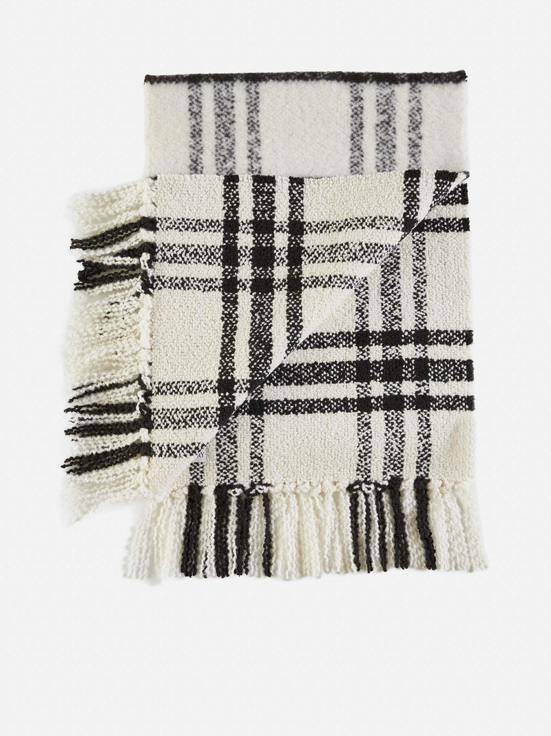 Burberry Check Wool Scarf - Men - Piano Luigi