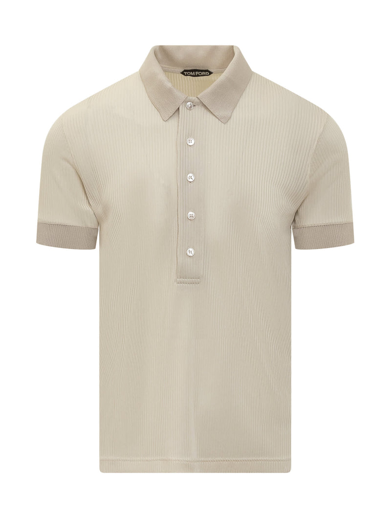 Tom Ford Viscose Polo Shirt - Men