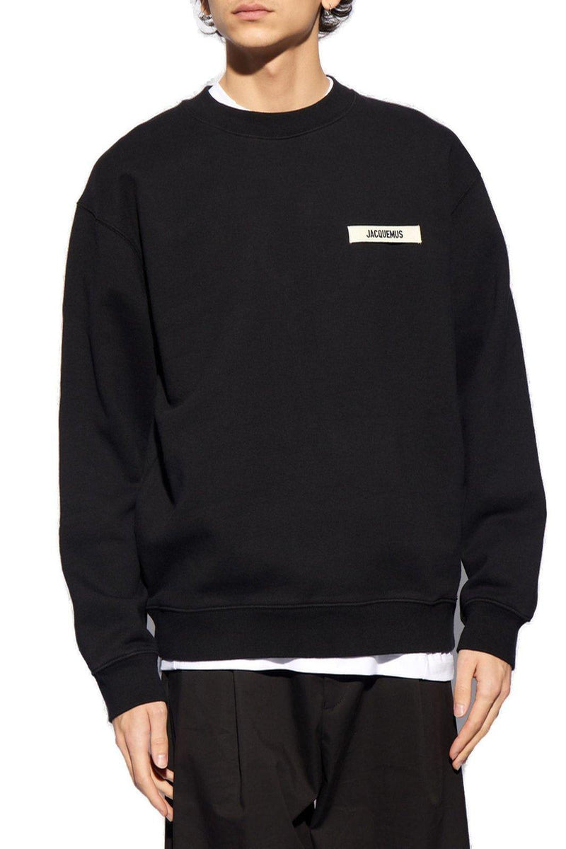 Jacquemus Logo Patch Crewneck Sweatshirt - Men - Piano Luigi