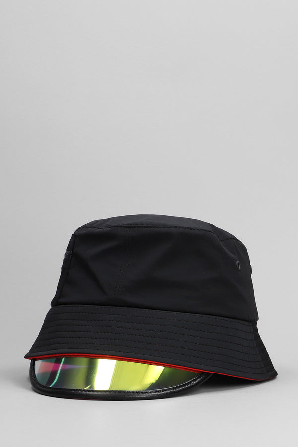 Christian Louboutin Bobiviz Hats In Black Nylon - Men