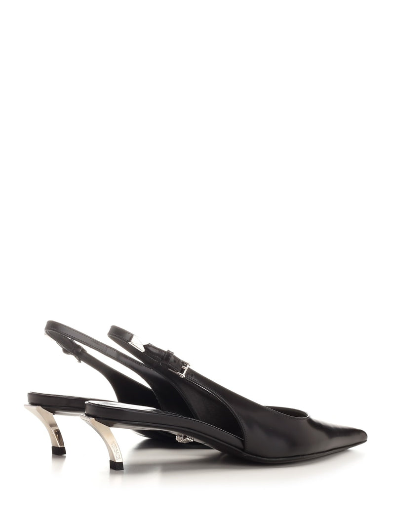 Versace pin-point Slingback Pumps - Women