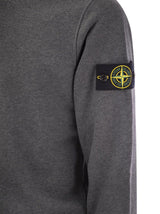 Stone Island Logo Patch Crewneck Sweatshirt - Men