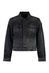 AMIRI Bleach Wash Denim Jacket - Men