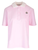 Moncler Cotton Piquet Polo Shirt - Women