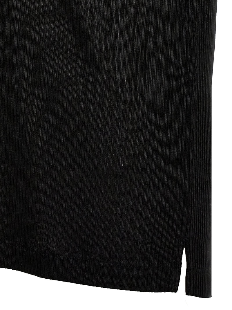 Tom Ford Ribbed Polo Shirt - Men