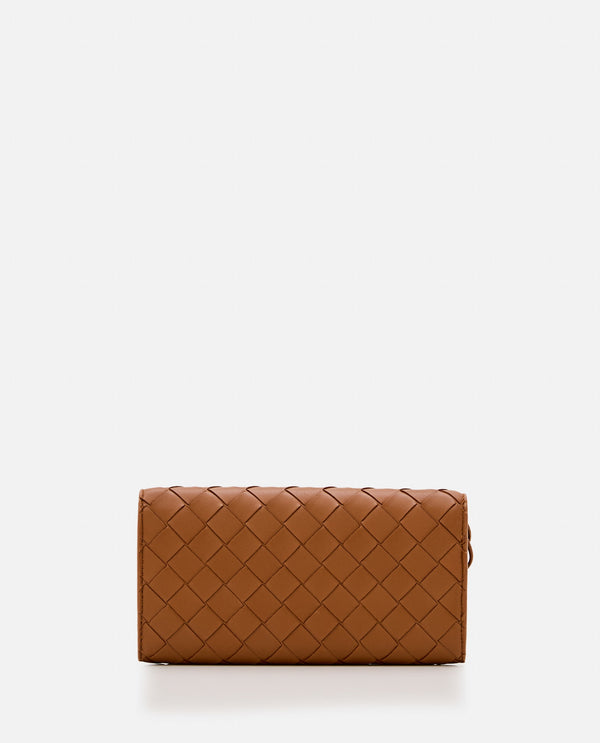 Bottega Veneta Continental Andiamo Leather Wallet - Women