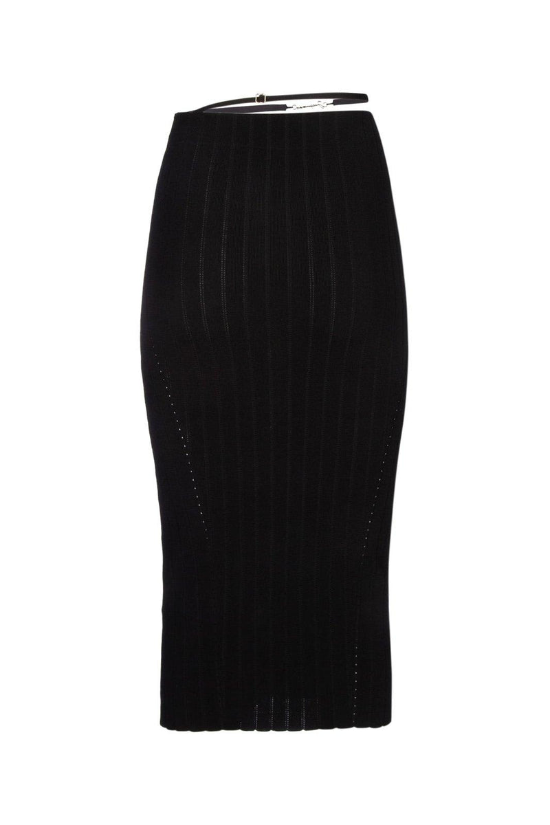 Jacquemus Pralu Ribbed Skirt - Women