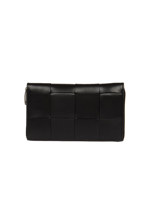 Bottega Veneta Weave Zip Wallet - Women