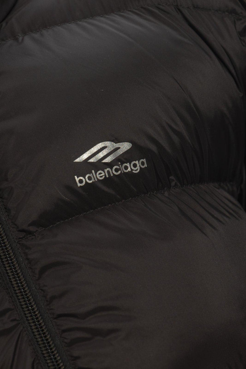 Balenciaga Logo Printed Puffer Jacket - Women