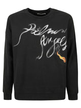 Palm Angels Foggy Pa Crewneck Sweatshirt - Men