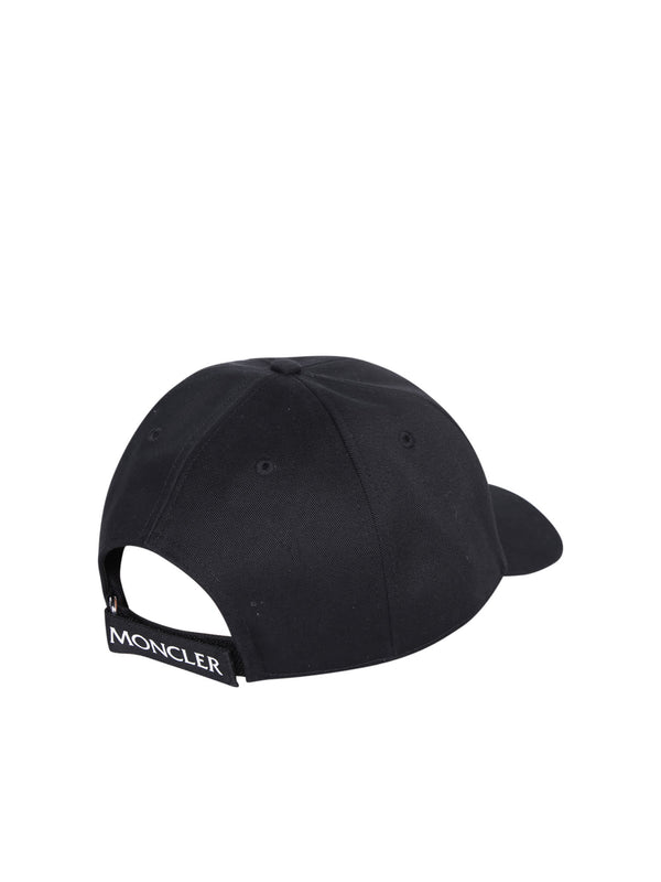 Moncler Logo Black Hat - Men