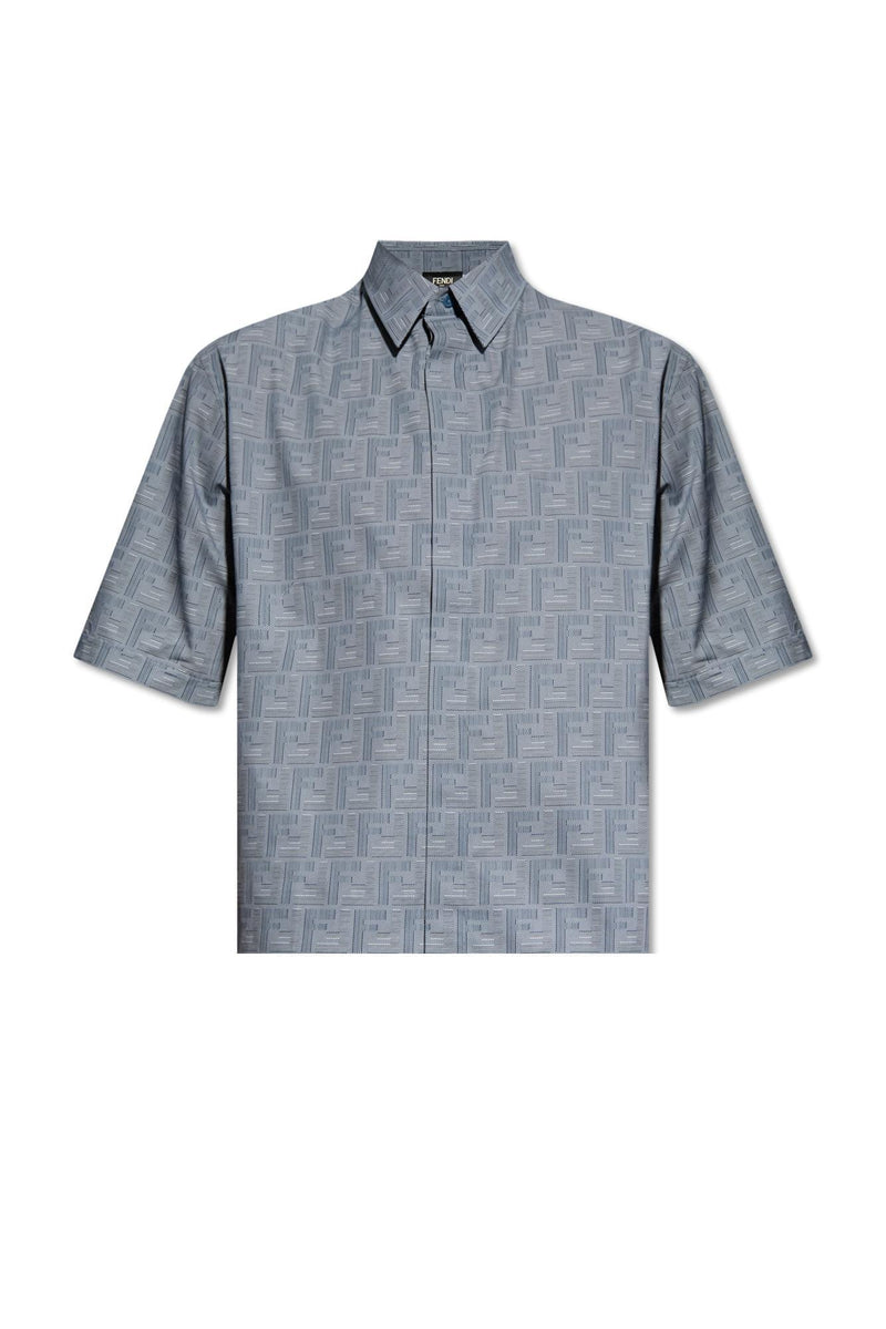 Fendi Shirt With Monogram - Men - Piano Luigi