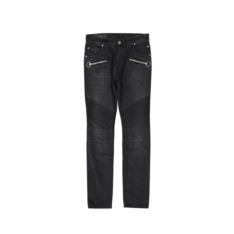 Balmain Cotton Slim Denim Jeans - Men - Piano Luigi