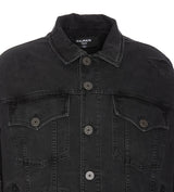 Balmain Used Effect Denim Jacket - Men - Piano Luigi