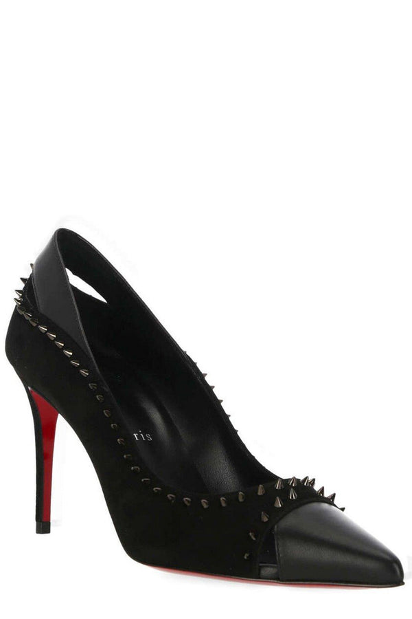 Christian Louboutin Stud Detailed Pointed-toe Pumps - Women