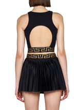 Versace Greca Border Pleated Gym Skirt - Women