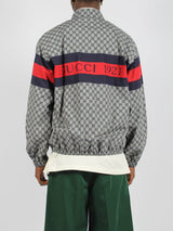 Gucci Gg Print Cotton Jacket - Men