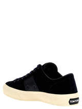 Tom Ford Coconut Velvet Sneakers - Men - Piano Luigi