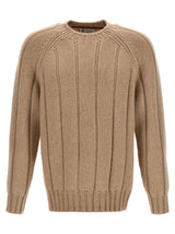 Brunello Cucinelli Ribbed Crew Neck Sweater - Men