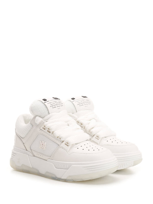 AMIRI White Leather Sneakers - Women