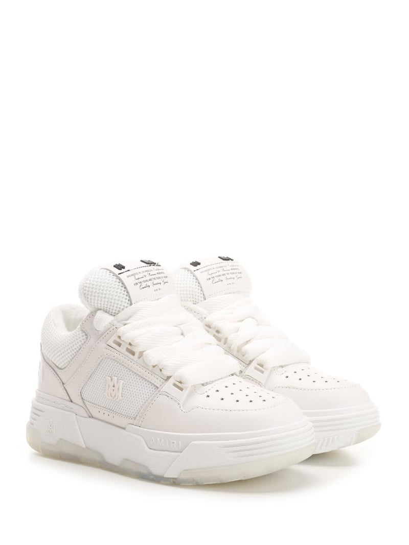 AMIRI White Leather Sneakers - Women - Piano Luigi