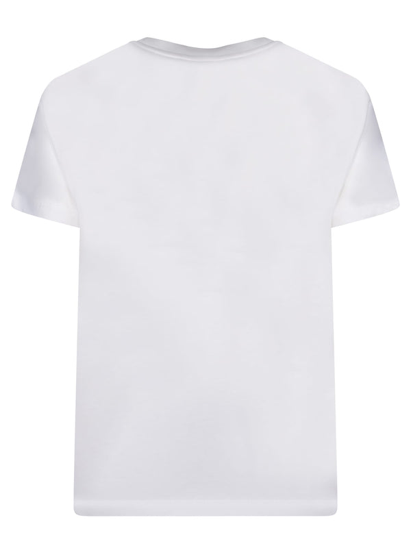 Moncler Roundneck Ivory T-shirt - Women