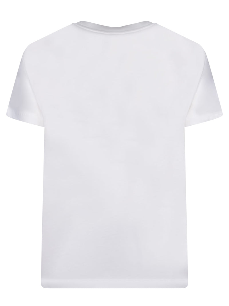 Moncler Roundneck Ivory T-shirt - Women