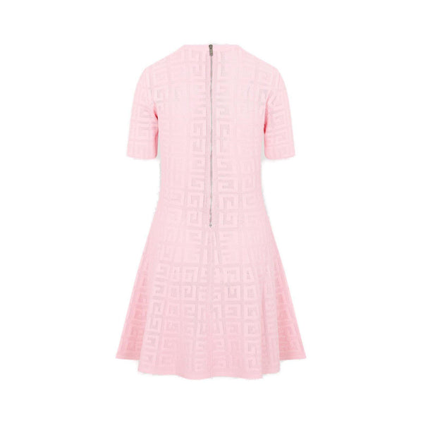 Givenchy 4g Jacquard Flared Mini Dress - Women