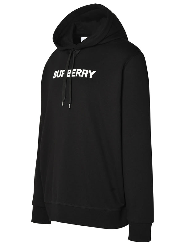 Burberry Black Cotton Sweatshirt - Men