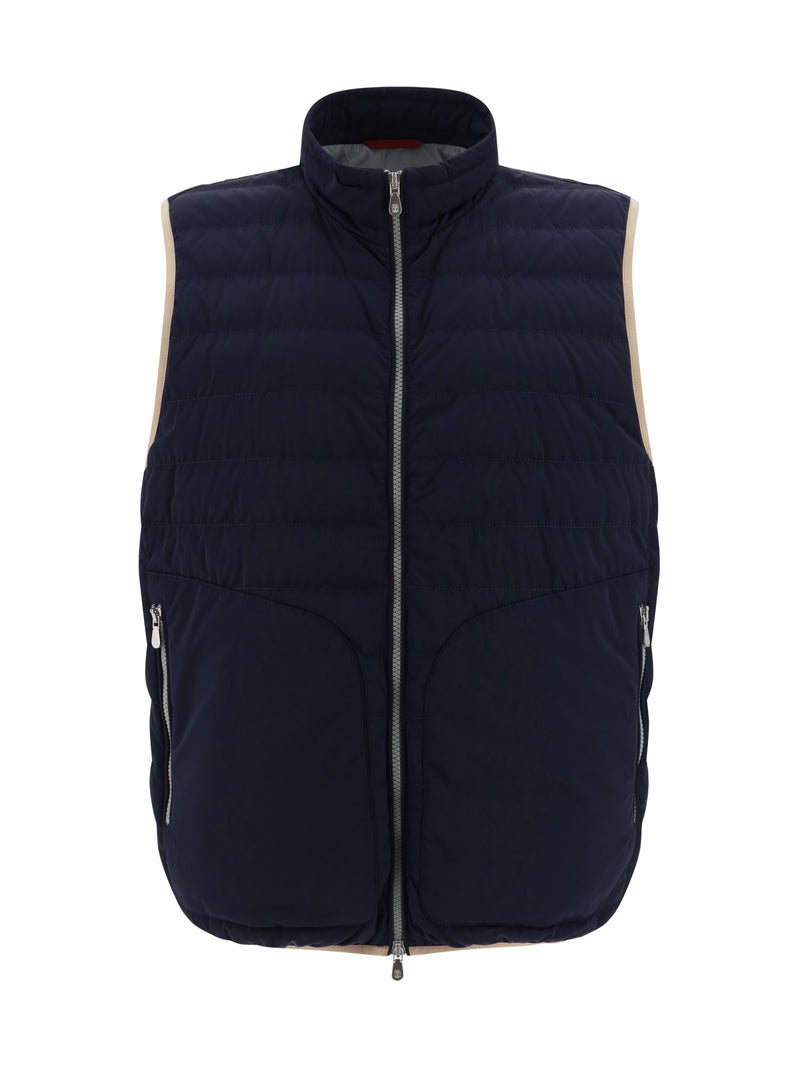 Brunello Cucinelli Zip-fastening Padded Vest - Men