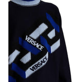 Versace Wool Logo Sweater - Men - Piano Luigi