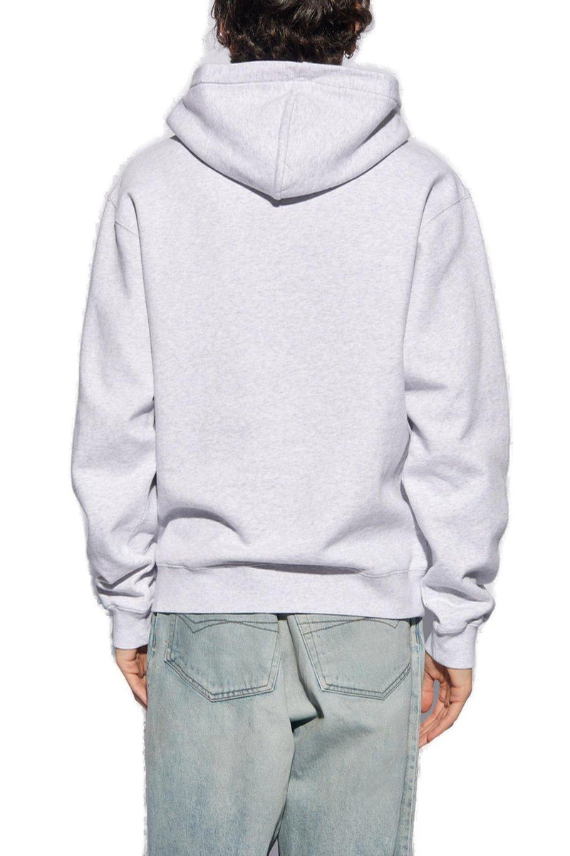 Jacquemus Typo Drawstring Hoodie - Men - Piano Luigi